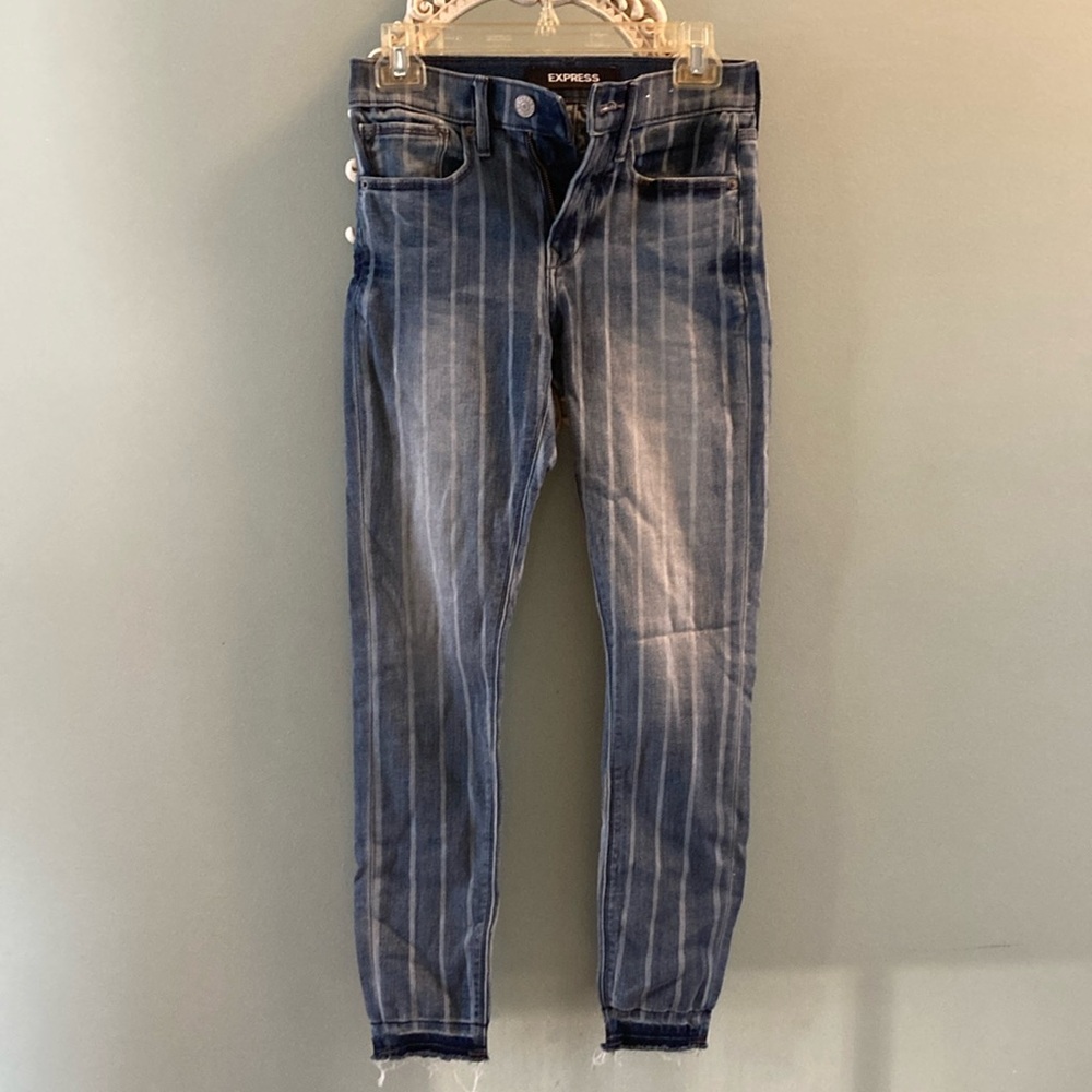 Striped Jeans